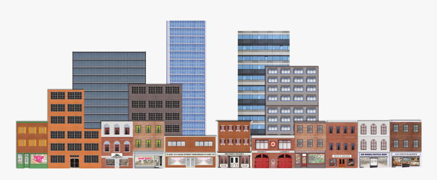 Transparent Building Industrial - Free Ho Scale Backdrops, HD Png ...