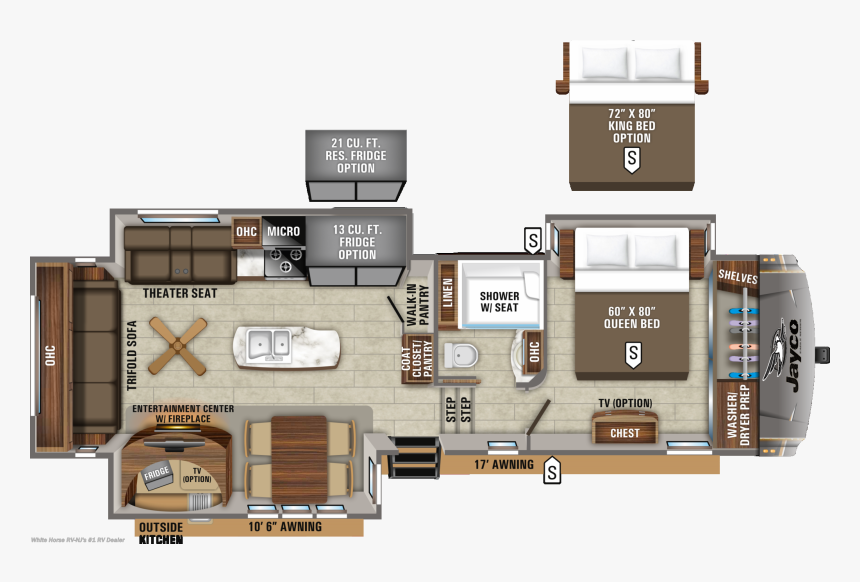2020 Jayco Eagle 317rlok, HD Png Download