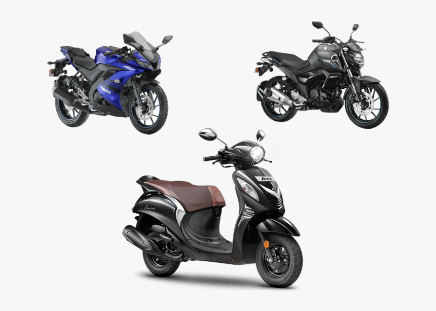 Yamaha Fascino Darknight Edition, HD Png Download