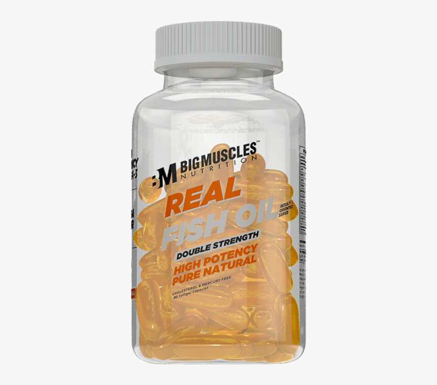 Big Muscle Fish Oil, HD Png Download
