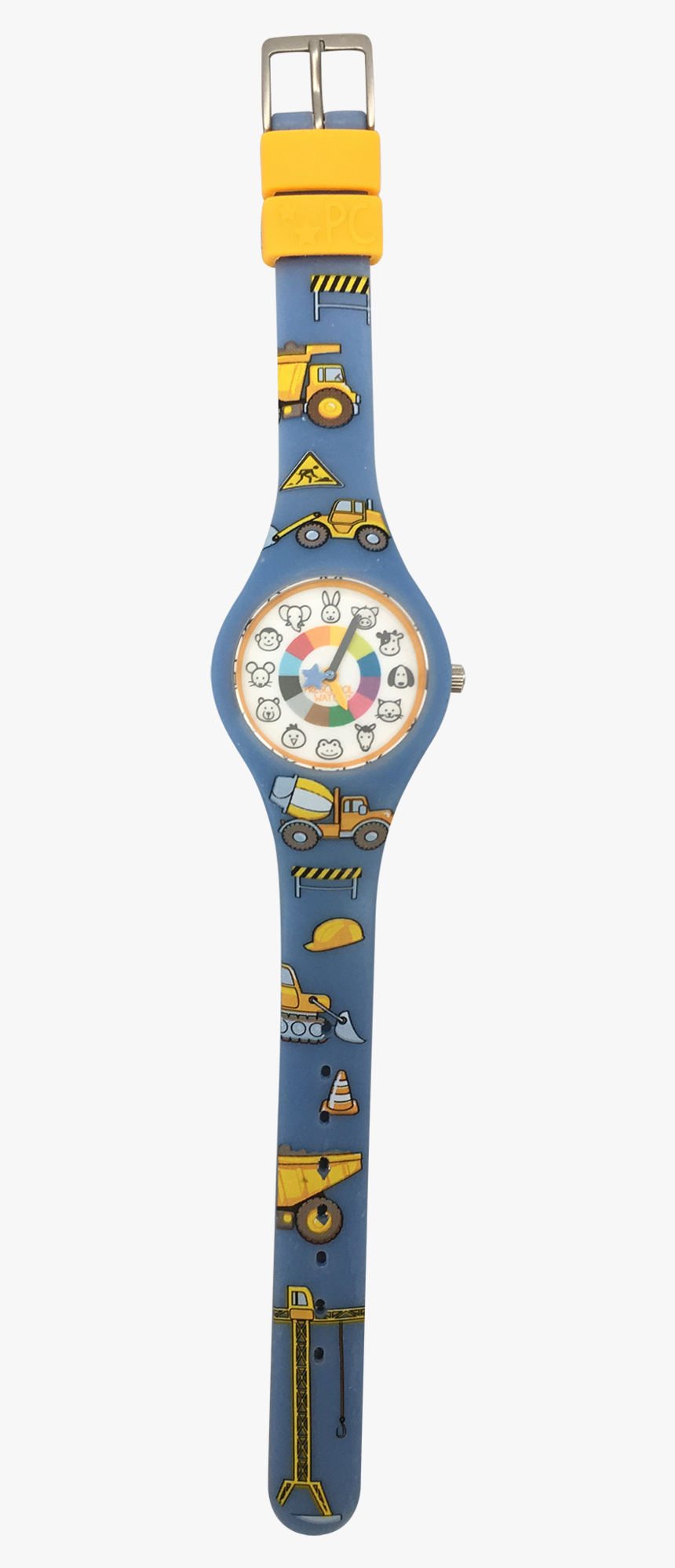 Truck Silicone Preschool Watch Flat - Analog Watch, HD Png Download