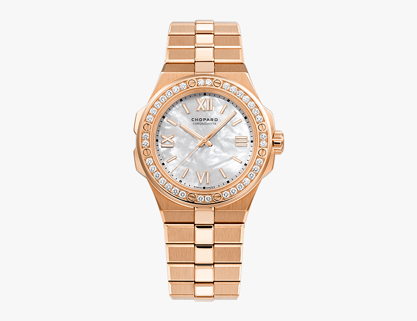 Alpine Eagle Small 295370-5002 - Chopard Montre Alpine Eagle Femme, HD Png Download
