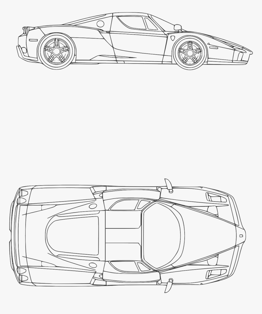 Ferrari Plan, HD Png Download