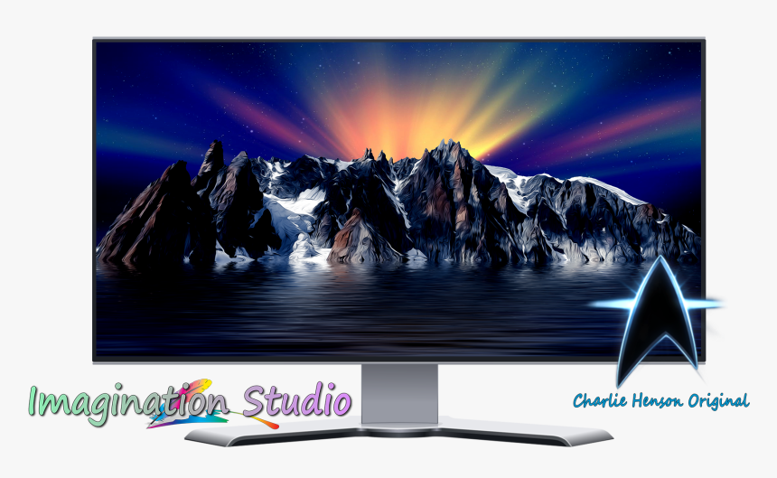 Led-backlit Lcd Display, HD Png Download