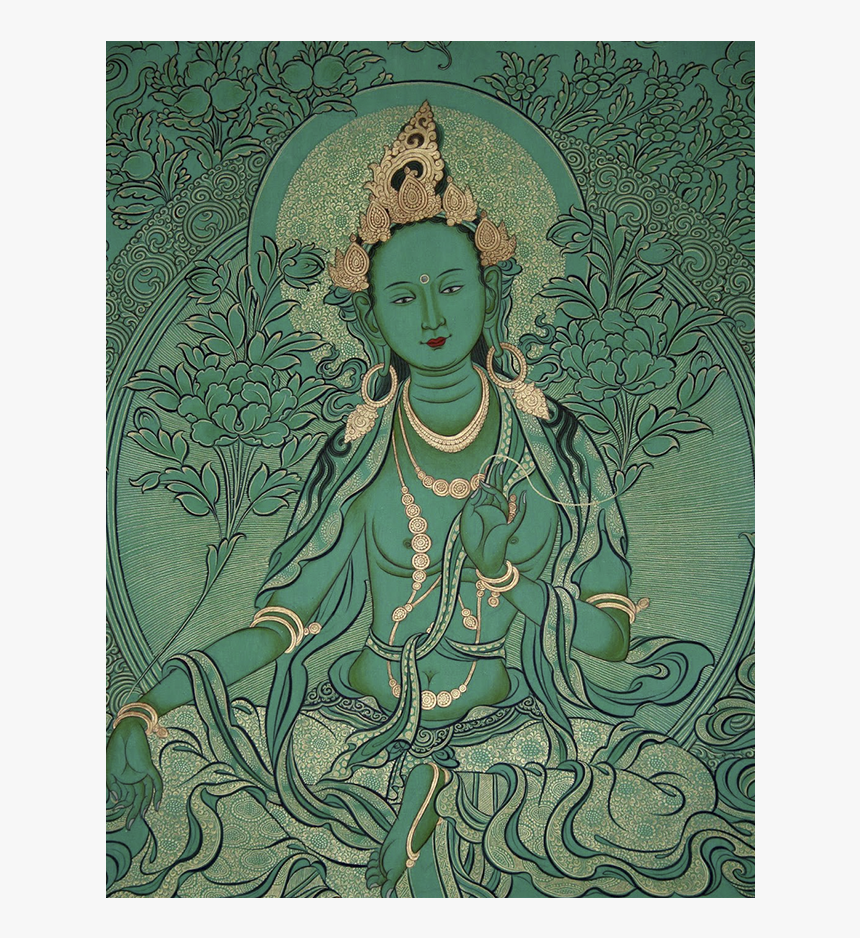 35 Confession Buddhas Thangka, HD Png Download