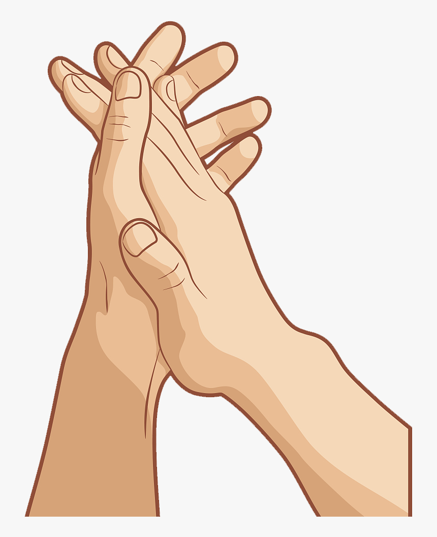 Picture Library Stock Hand Applause Clip Art And Welcome - Taper Dans La Main, HD Png Download