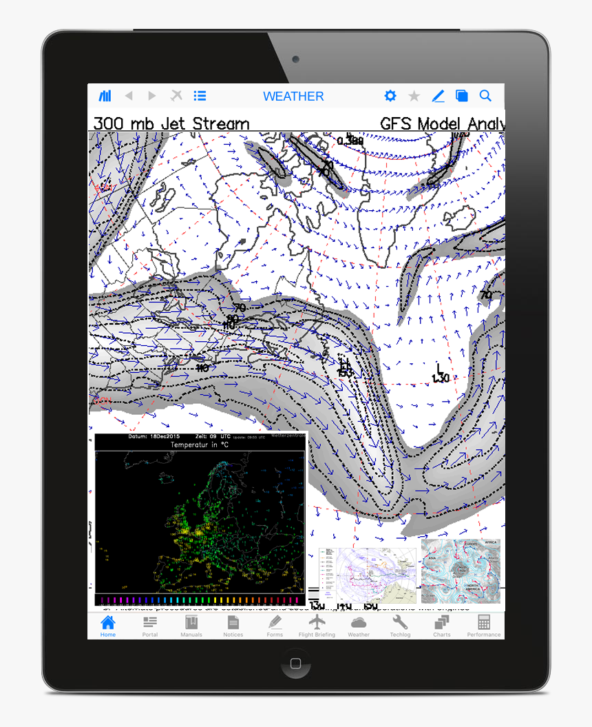 Santa Efb Weather Newest Ipad - Tablet Computer, HD Png Download