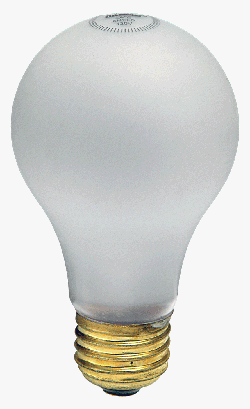 Light Material Halogen Incandescent A-series Bulb Clipart - Incandescent Light Bulb, HD Png Download