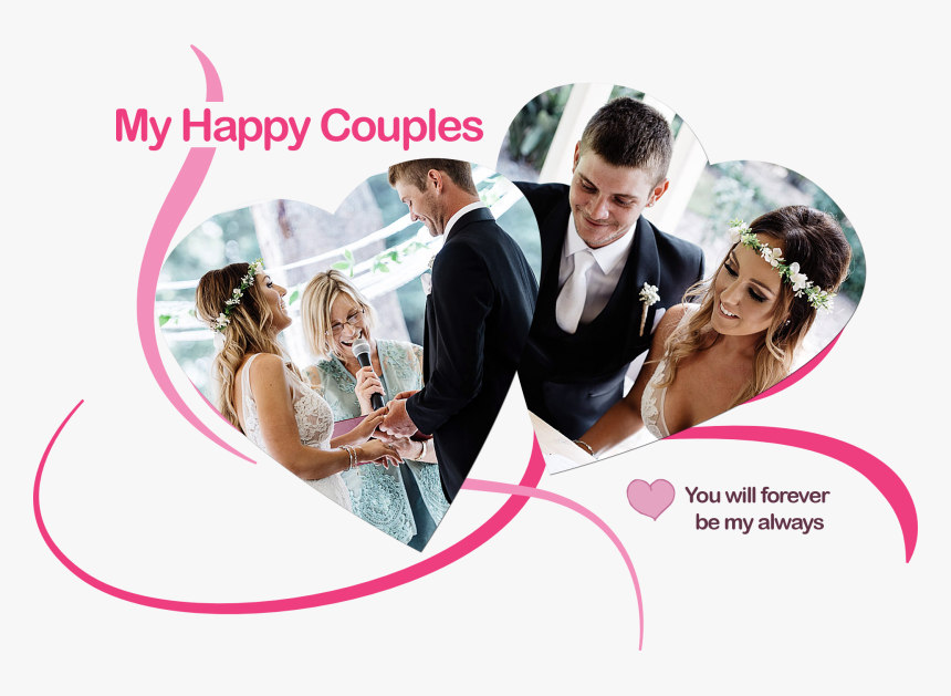 Happy Married Couples - Wedding, HD Png Download