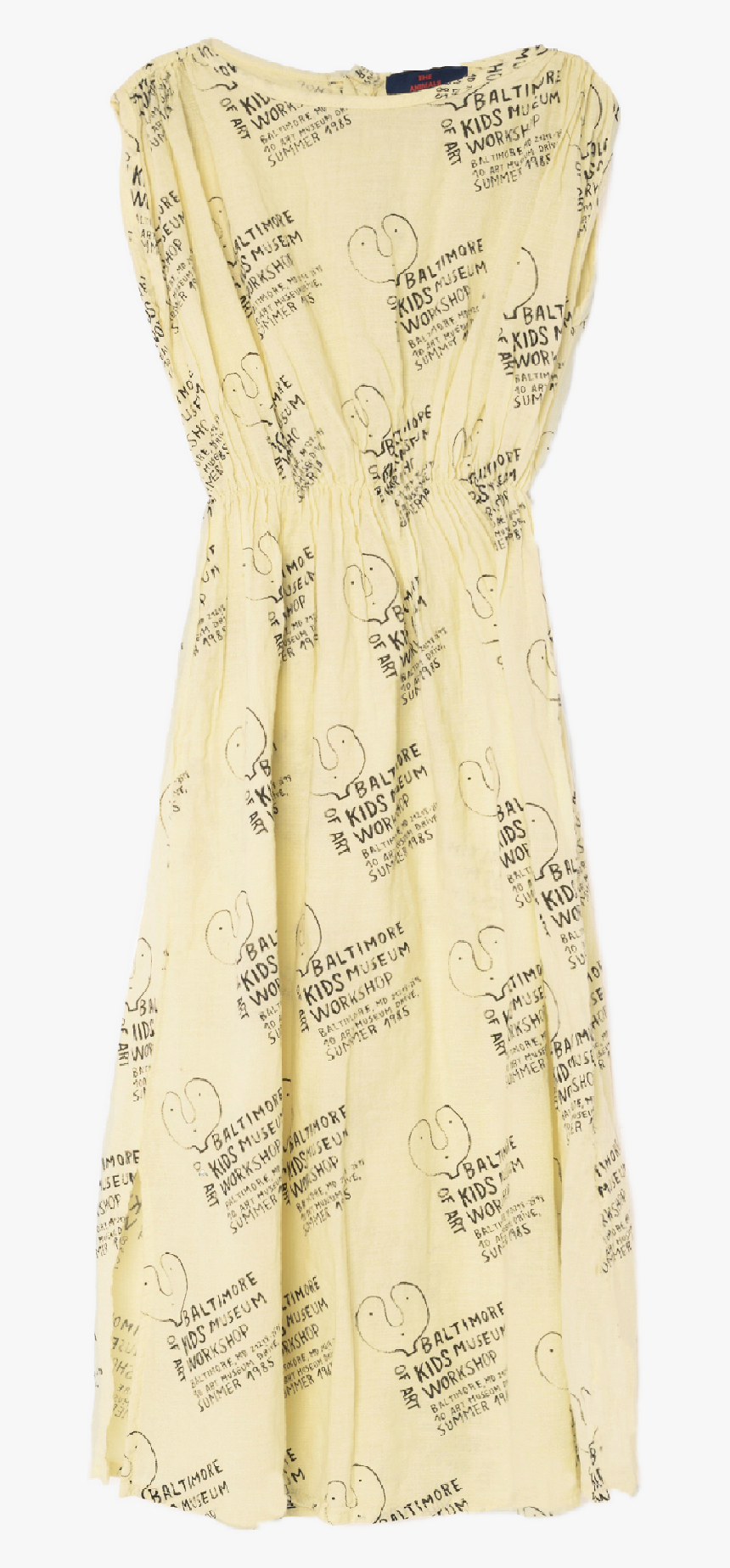 The Animals Observatory Marten Girl S Dress In Soft - Pattern, HD Png Download
