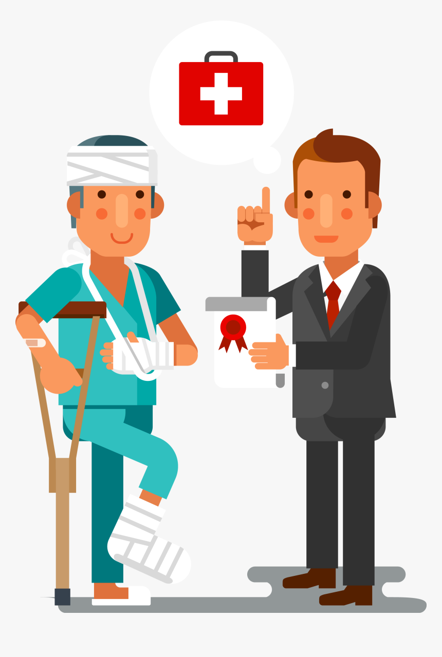 Transparent Clipart Doctors - Doctor Patient Png, Png Download