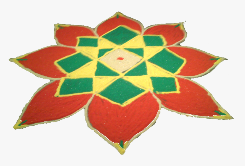 Diwali Rangoli Png, Transparent Png