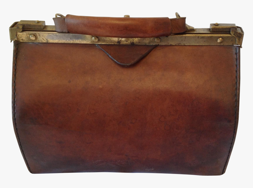 Vintage Doctor Bag Png, Transparent Png
