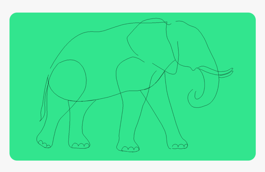 Indian Elephant, HD Png Download