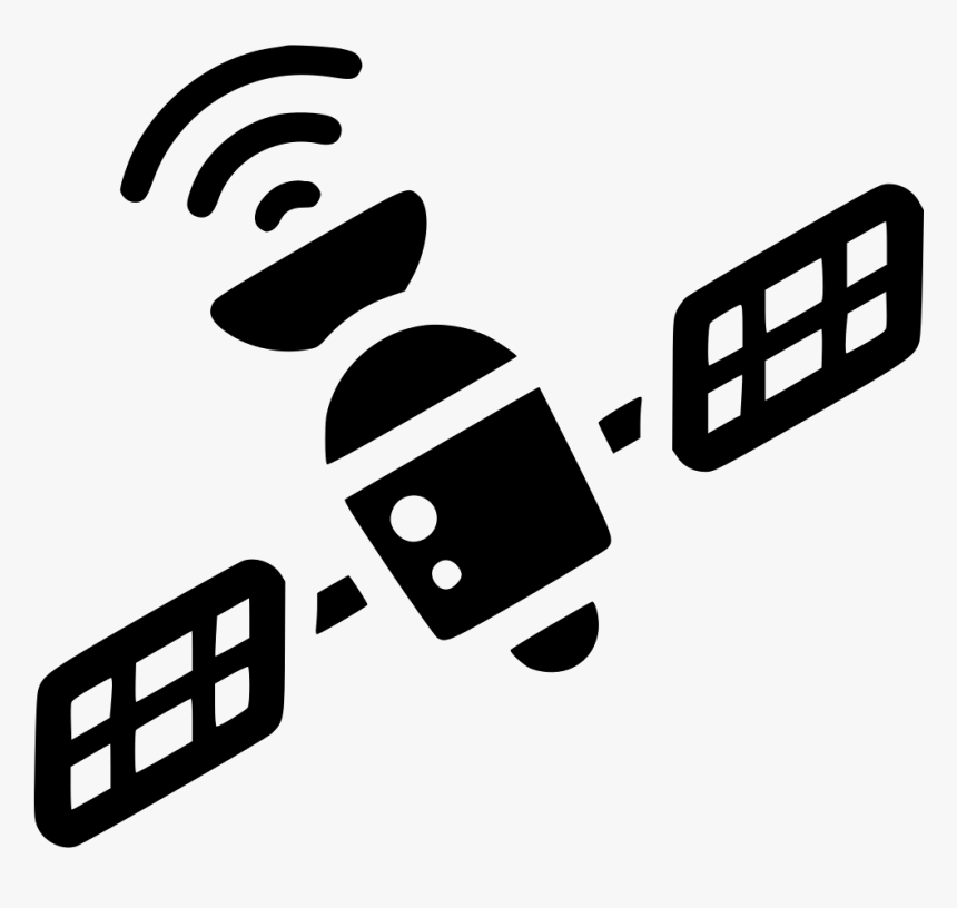 Gps Satellite Png Free - Gps Satellite Icon Png, Transparent Png