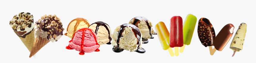 Ice Cream Banner Png, Transparent Png
