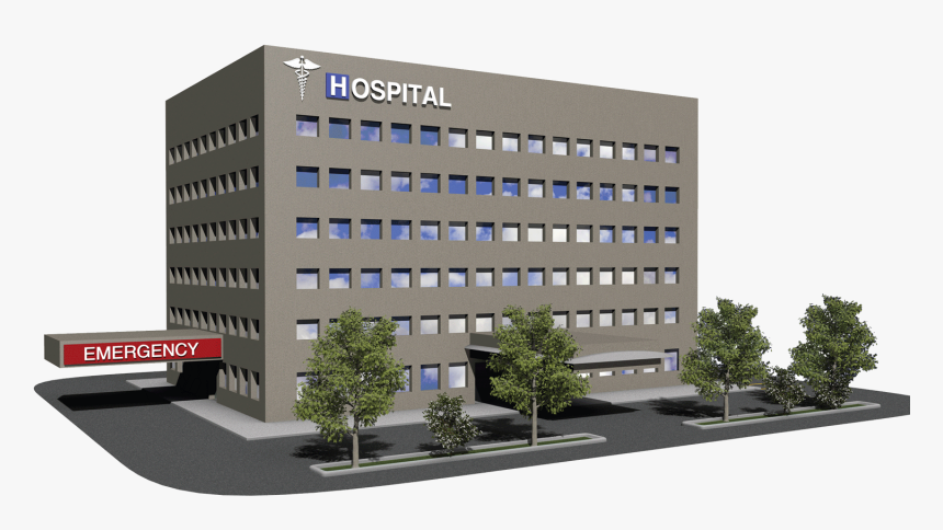 Hospital Building Images Png, Transparent Png