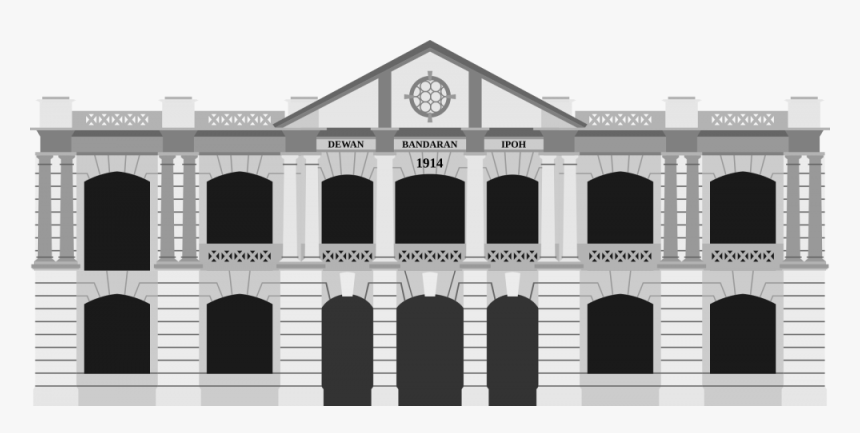 City Hall Building Png, Transparent Png