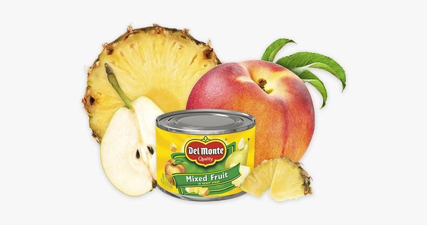 Mixed Fruit - Del Monte Cocktail Fruit 100 Calories, HD Png Download