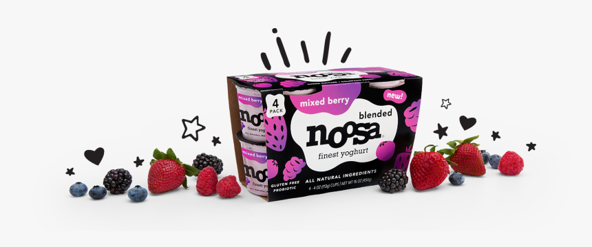 Noosa Yogurt Mixed Berry, HD Png Download