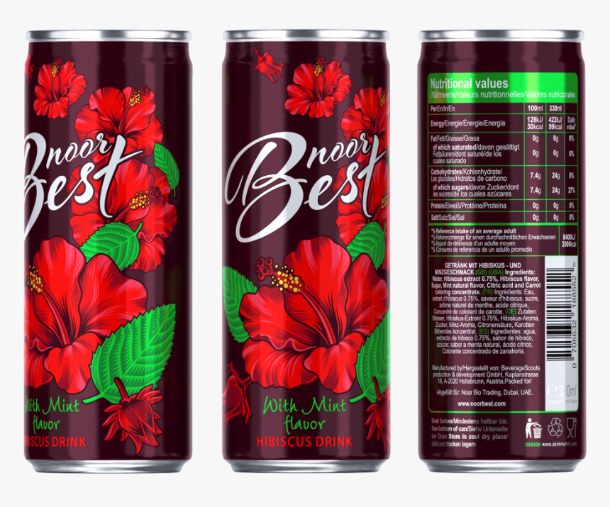 Hibiscus Mint - Karkade Drink, HD Png Download
