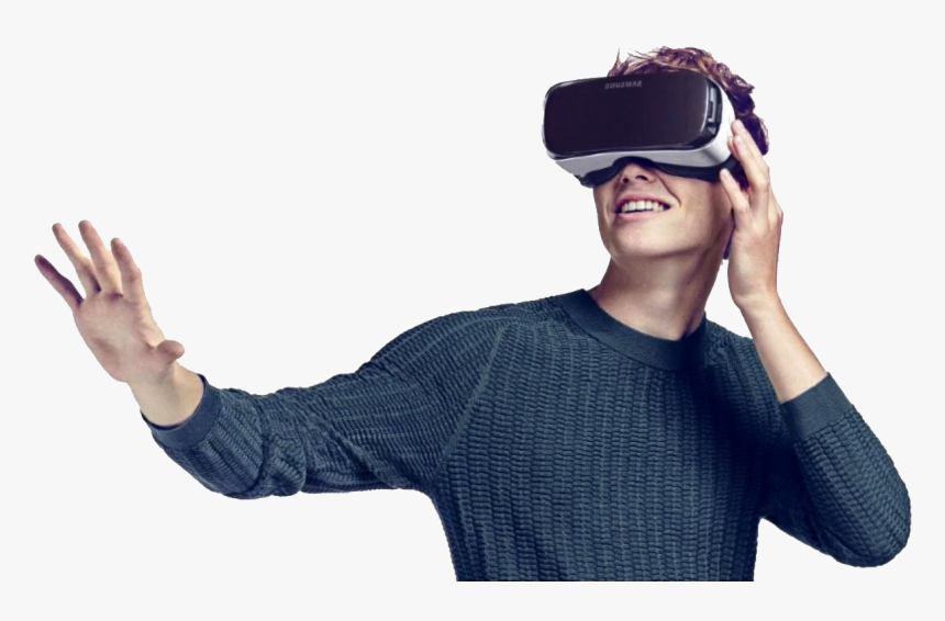 Headset Gear Samsung Mobile Phones Virtual Reality - Vr Png, Transparent Png