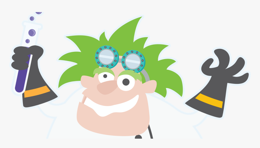 Microscope Clipart Mad Scientist - Mad Scientist Clipart, HD Png Download