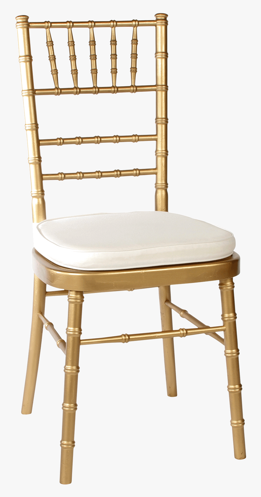 Gold Chiavari Chairs Png, Transparent Png