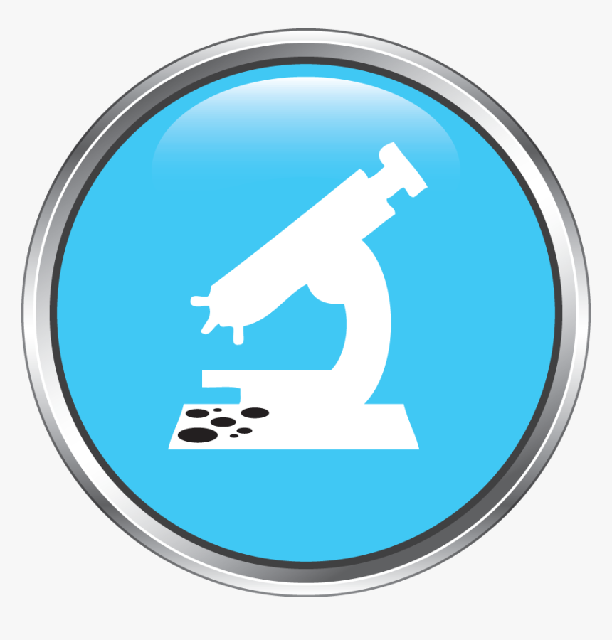 We Actively Help Reducing The Risk Of Infection In - Microscope Icon, HD Png Download