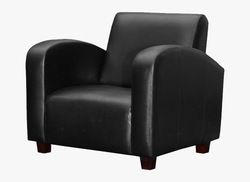 Black Armchair Png, Transparent Png