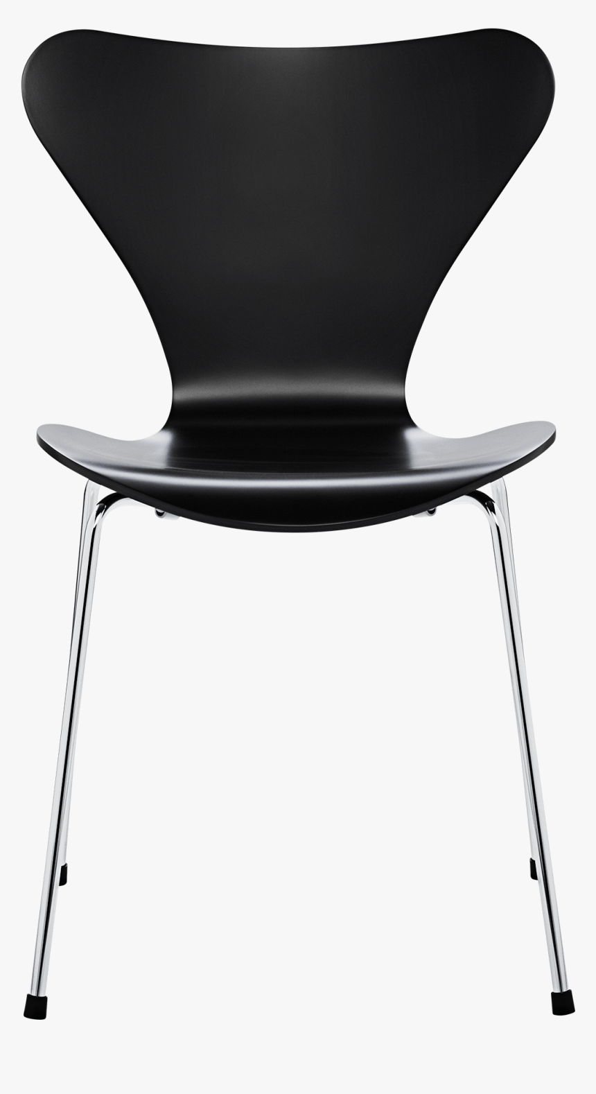 Series 7 Chair Arne Jacobsen Lacquered Black - Serie 7 Arne Jacobsen, HD Png Download