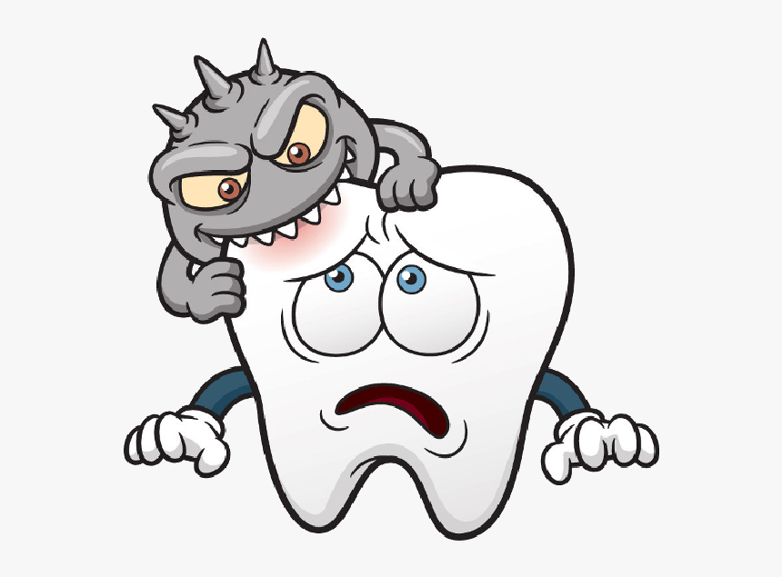 Tooth Clip Art Clipartwiz - Cartoon Tooth, HD Png Download