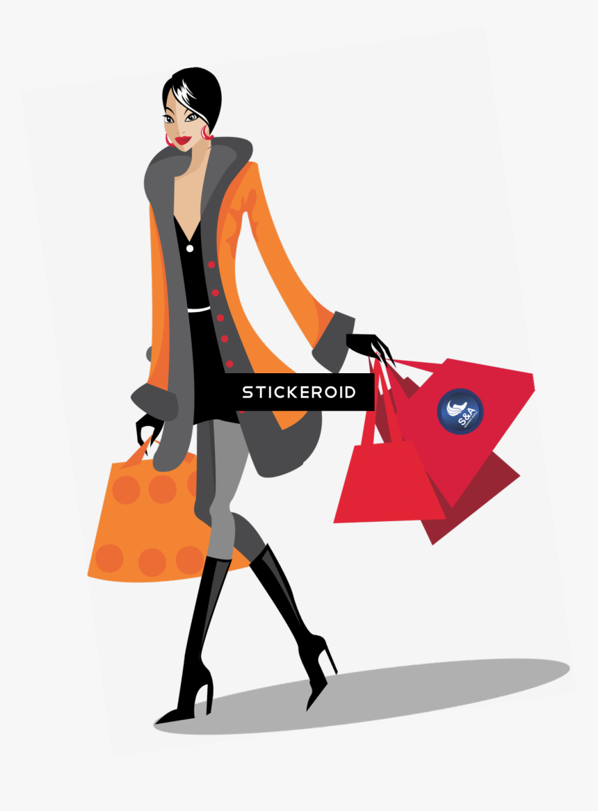Fashion Girl Png - Vector Fashion Girl Png, Transparent Png