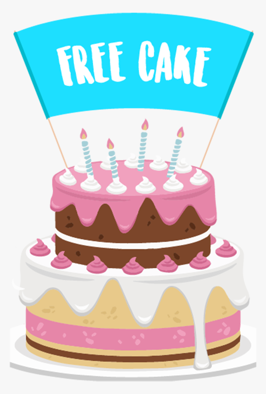 Vector Birthday Cake Png , Png Download - Birthday Cake Vector Png, Transparent Png