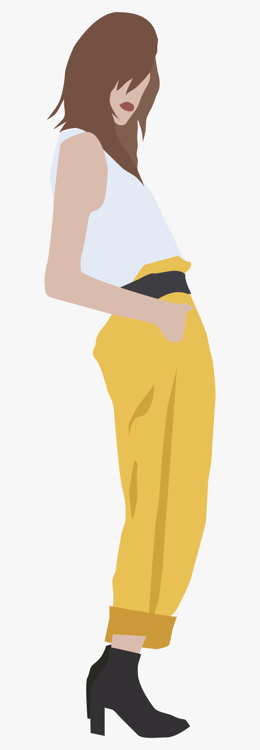 Transparent Woman Clipart Png - Checking Out Veins Nurses, Png Download