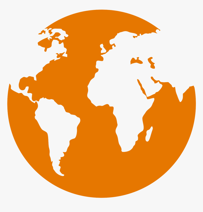 World Map Mission , Png Download - Blue And White Map, Transparent Png