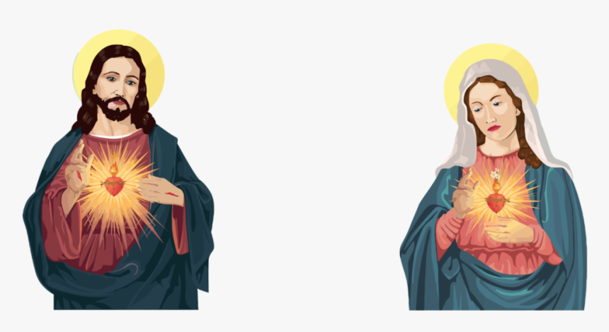jesus and mother mary vector jesus and virgin mary png transparent png transparent png image pngitem jesus and mother mary vector jesus