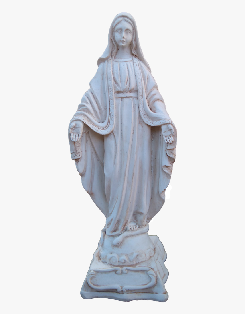 Virgin Mother Mary 14cm *square Base - Statue, HD Png Download