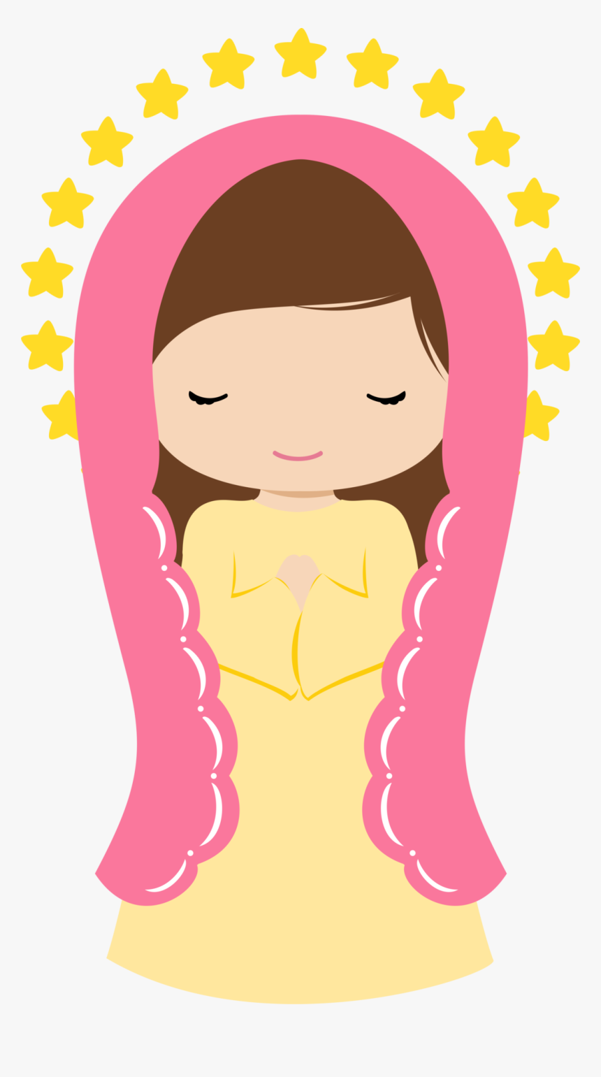 Mi Primera Comunion Virgencita Png, Transparent Png