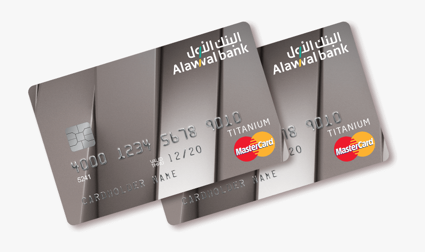 بطاقة صراف البنك الاول, HD Png Download