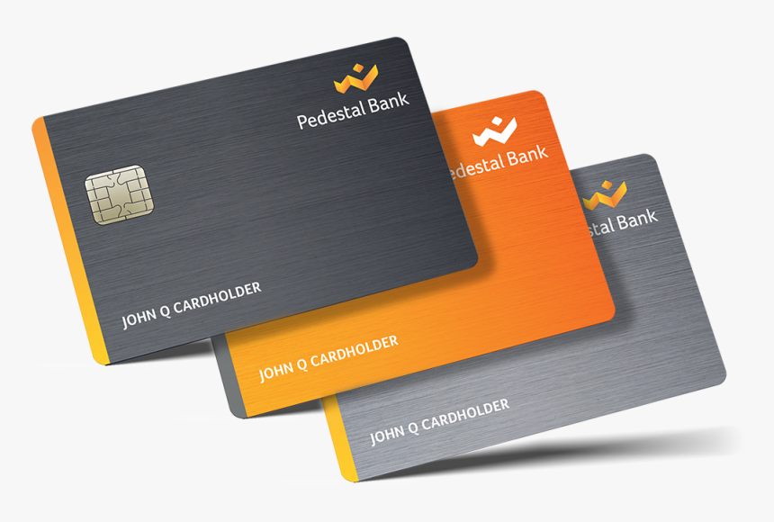 Pedestal Bank Card, HD Png Download