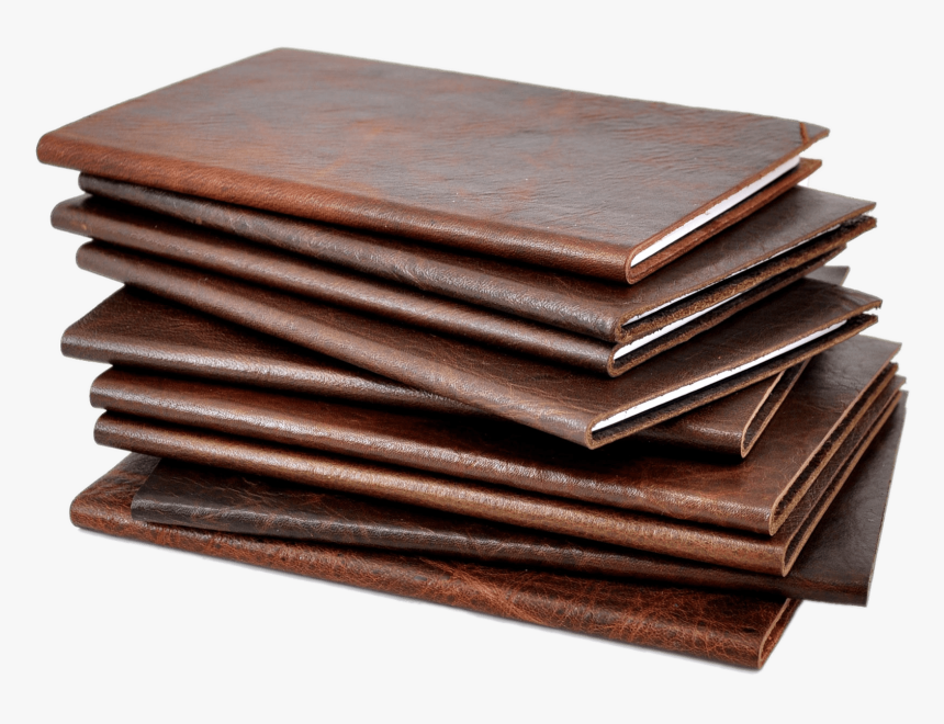 Leather Bound Notebooks - Transparent Leather Notebook Png, Png Download