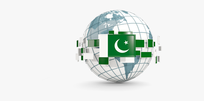 Globe With Line Of Flags - Globe Icon Saudi Arabia, HD Png Download