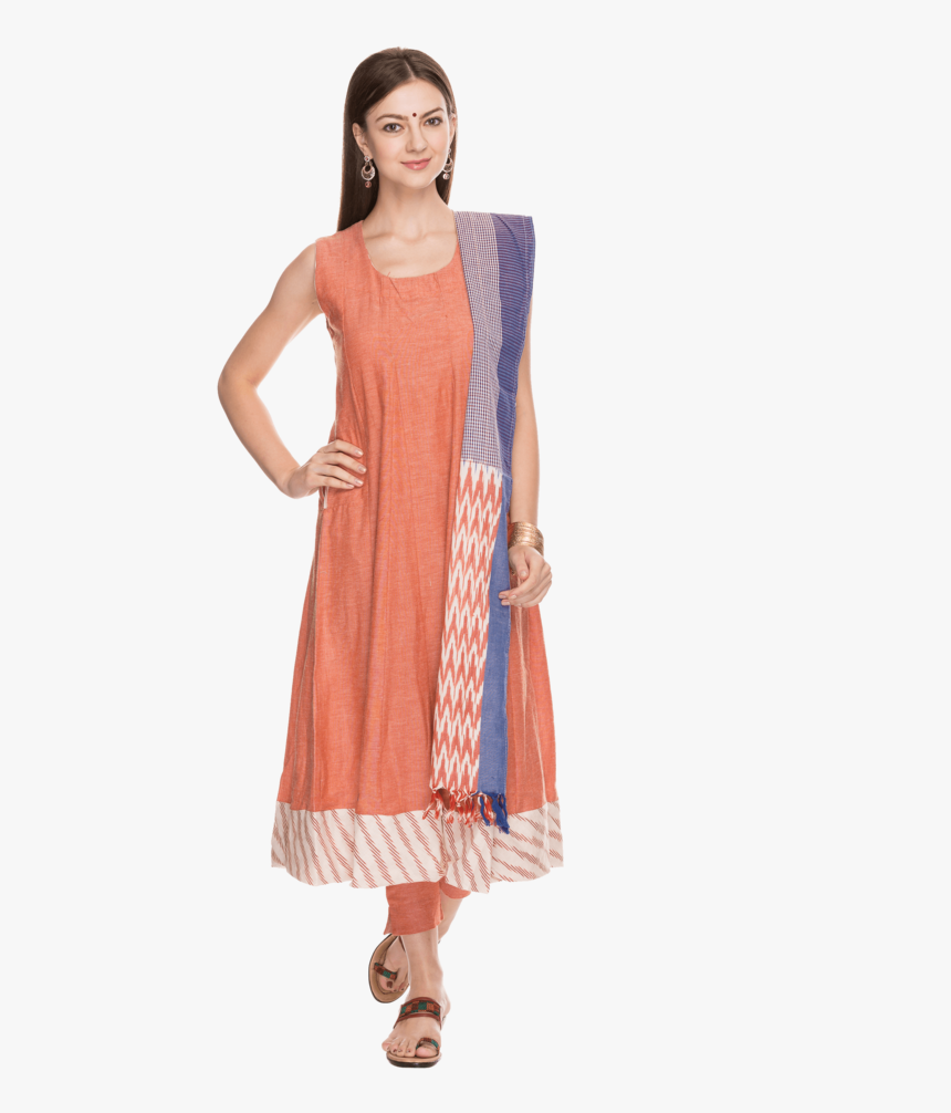 Womens Cotton Pants Suit - Photo Shoot, HD Png Download