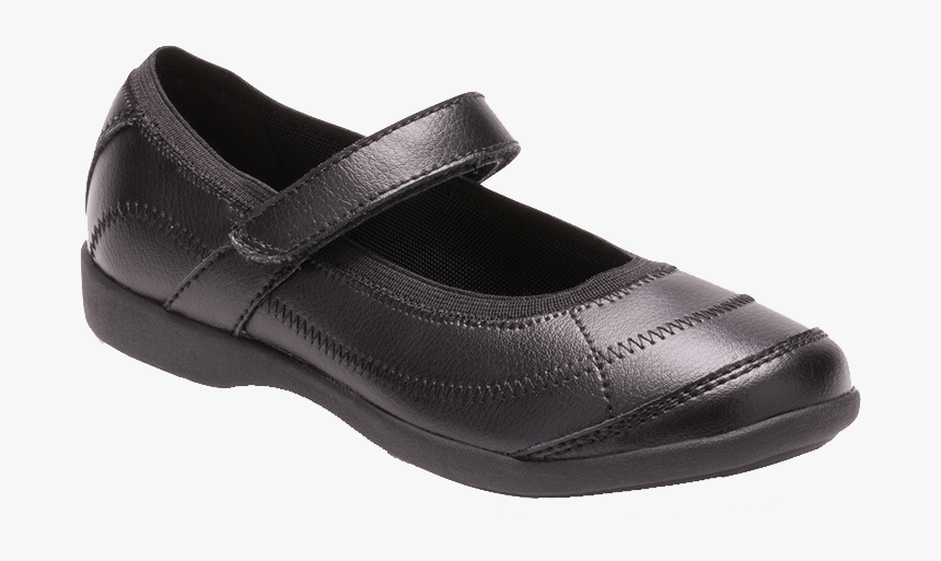 School Shoes Female - Hush Puppies Black School Shoes, HD Png Download