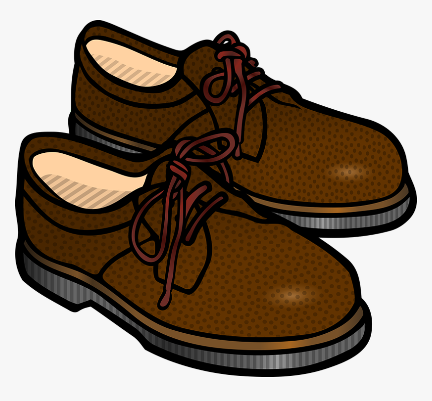 Shoes - Coloured - Shoes Clipart, HD Png Download