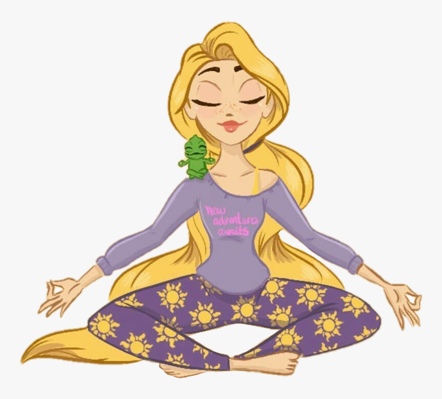Rapunzel Yoga, HD Png Download