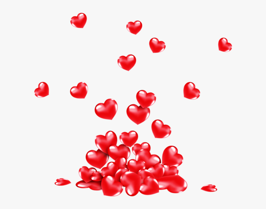Bunch Of Hearts Png, Transparent Png