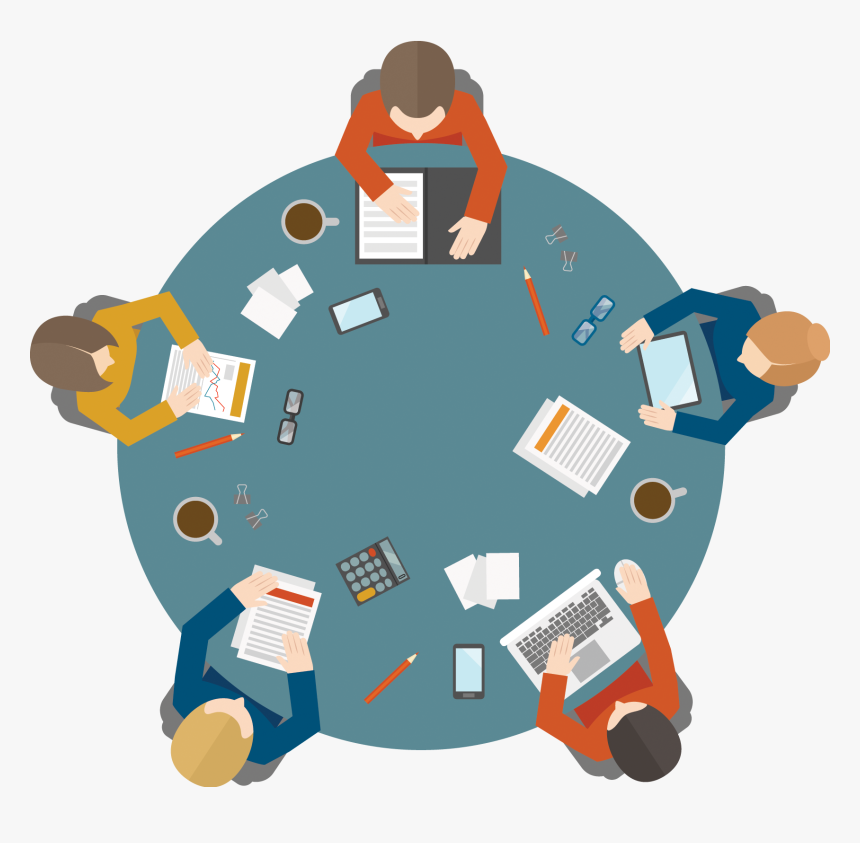 The Iaom Is The Only Association To Offer A Certification - Round Table Meeting Png, Transparent Png