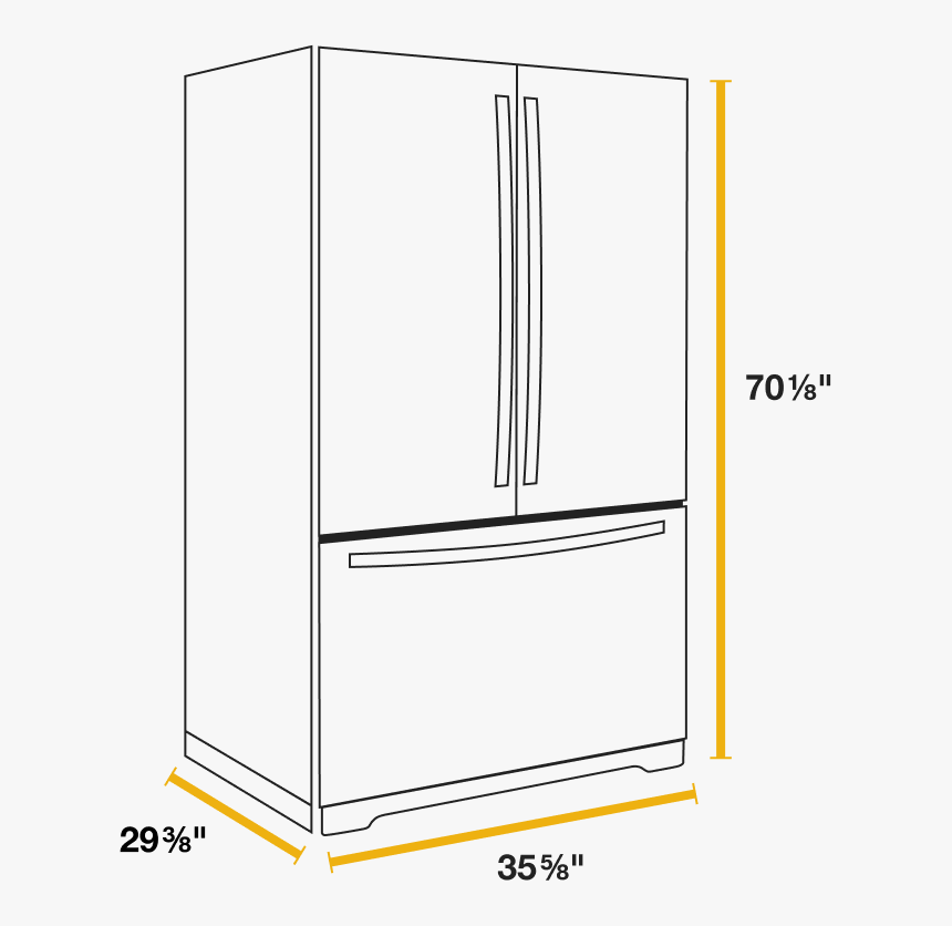 What S The Average Fridge Size Find The Perfect Fit Refrigerator Size